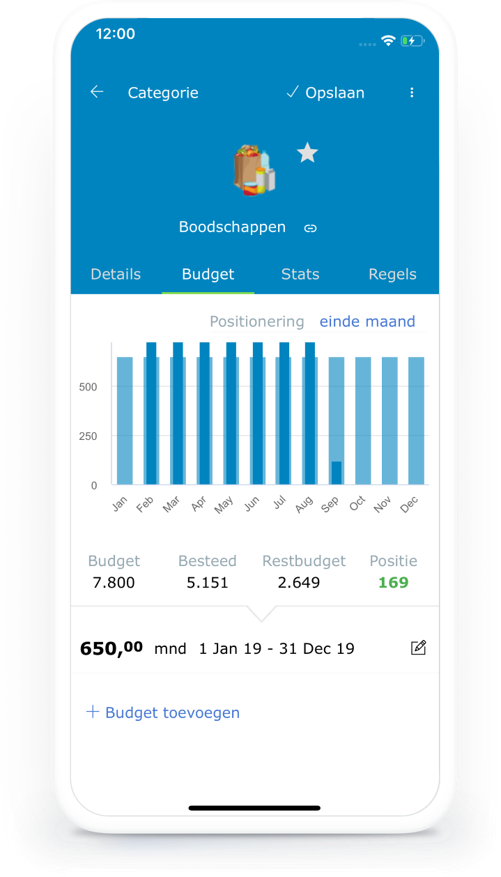 Spendle huishoudboekje app voor PC, Android en iOS